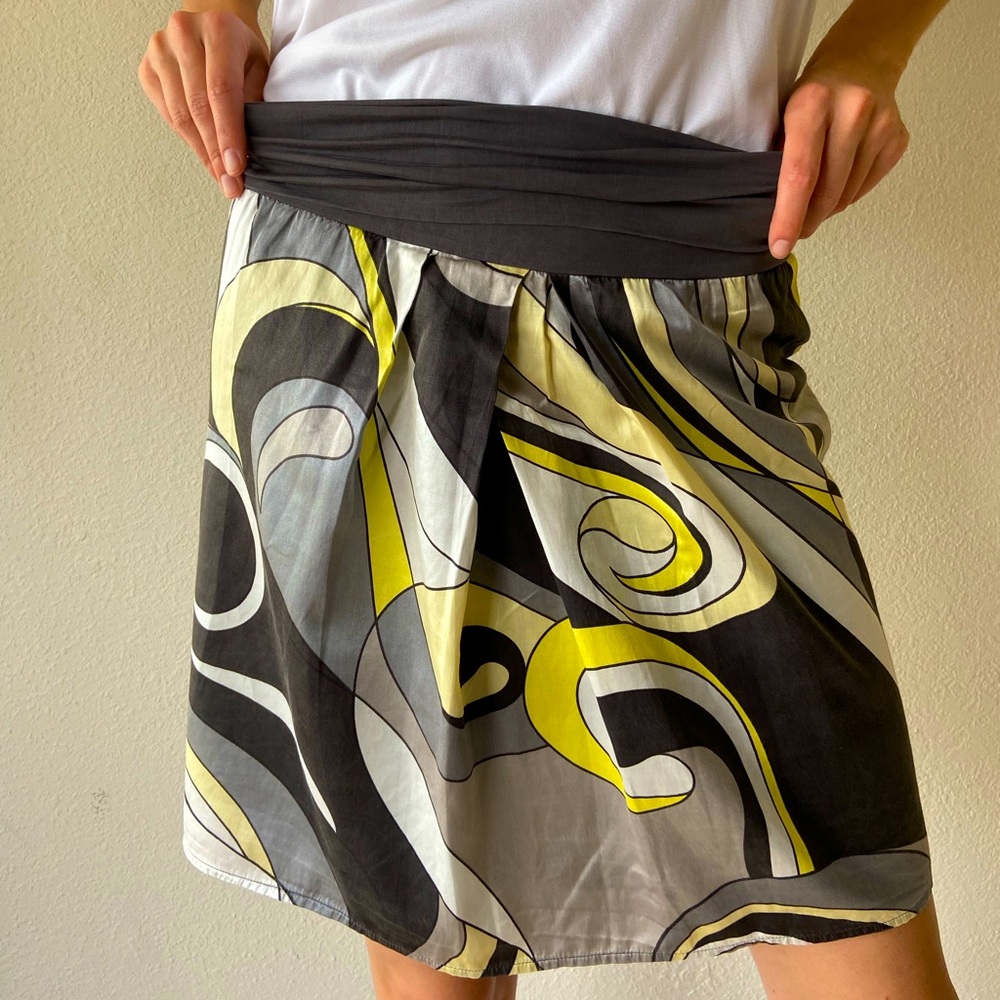 Silky skirt
